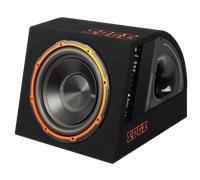 Edge 12" Active Car Subwoofer 750w MAX Sub Amplifier Bass Box Enclosure 300w RMS