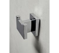 Edge 2-Piece Hook Solid Stainless Steel Chrome Double Hook