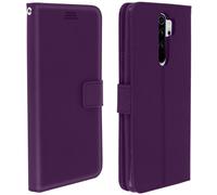 Edge 30 Folio Wallet Case Video Stand Wrist Strap Purple