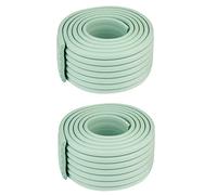 Edge and Corner Protector, 4M Baby Proofing Guard Coverage Safety Bumper DIY Edge Corners for Child Safety, Furniture Protect (Light Green)