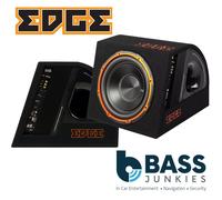 Edge Audio 10" 750 watts Active Car Bass Box Sub Subwoofer Enclosure +Amp Kit