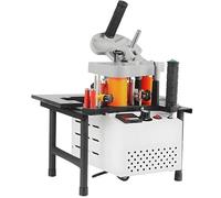 Edge Bander 1200W, Multi-Function Handheld/Tabletop Edge Banding Machine for Wood/PVC in Family Workshop, DIY Furniture, Intelligent Temperature Control
