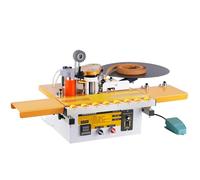 Edge Bander - 1200W Portable Automatic Machine with Foot Pedal, Adjustable Speed, Digital Display, 2-6m/min for Strips