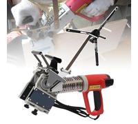 Edge Bander 2000W Portable Banding Machine for Wood Veneer and Plastic, Curve and Straight Edge Sealing, Perfect for Woodworking Projects