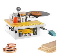 Edge Bander Machine, Multifunctional Automatic Edge Banding, 2-6m/Min Speed, Easy Operation for Straight and Curved Wood Panel Sealing