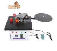 Edge Bander Machine - Portable Woodworking Banding Trimmer with Adjustable Temperature and Double Side Gluing for Efficient Wood Board Finishing