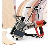 Edge Banding Machine, 220V Portable Curve and Straight Bander Tool for Woodworking and Carpentry, Perfect for Home Improvement Projects
