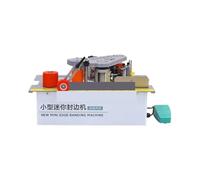 Edge Banding Machine for Tabletop, Curved & Straight Boards, Saw Bench Bander with Smart Temperature Control for Efficient Woodworking