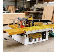 Edge Banding Machine for Woodworking, Self-Cutting Sealing and Trimming with Digital Temperature Control and Adjustable Speed for Boards