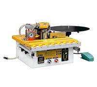Edge Banding Machine, Portable Woodworking Tool with Intelligent Temperature Control, Overheat Protection, and Auto Shearing for Straight and Curved Lamination