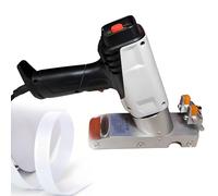 Edge Banding Machine with Hot Melt Adhesive, Adjustable Temperature and Silicone Rollers for Professional Woodworking