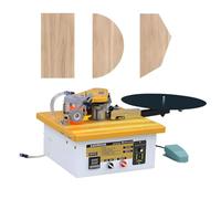 Edge Banding Machine with Intelligent Temperature Control, Automatic Tape Breaking, Portable Edge Bander for Curved and Straight Edges