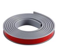 Edge Banding Tape Furniture Wood U-Shaped Rubber Guard Strips Self-Adhesive Protector Seal Strip 12-25mm(Grey 25mm)