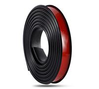 Edge Banding, TPE Self Adhesive Furniture Edging Tape, U Shape Edge Trim Edge Protector, for Plywood Cabinet Repair Furniture Restoratio (22mm,Black 1m)
