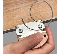 Edge Banding Trimmer-2025 Upgraded Edge Banding Cutter with Hanging Strap, Handheld Durable Edge Banding Trimmer,Edge Corner Planer,for Wood|PVC|ABS|Veneer