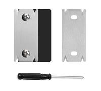 Edge Banding Trimmer,Black Portable Manual Edge Banding Cutter,Durable,Anti-Slip Hand Planer,for Wood PVC ABS Veneer with Stainless Steel Blade Screwdriver