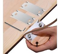 Edge Banding Trimmer & Planer - 2PCS Replacement Blades, Deburring, Chamfering & Trimming