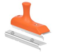Edge Banding Trimmer Professional Veneer Edge Trimmer Manual Edge Banding Cutter Ergonomic Bevelled Veneer Cutter with 5Cr15MoV Steel Blade Precision Corner Shaper for PVC ABS Melamine Laminate Veneer