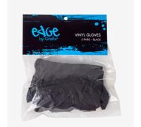 Edge : Black Vinyl Gloves : 10 Pack