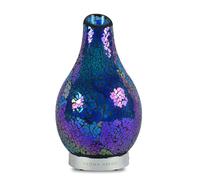 (Edge Blue) Mosaic S1 Aroma Haven Essential Oil Diffuser Aromatherapy Air Mist Diffuser Electric Ultrasonic Aroma Scent Fragrance Humidifier 120ML