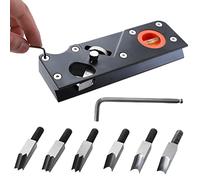 Edge Chamfer Plan - Hand Angle Tool, Adjustable Woodworking Glider | 45 Degree Trim Forming Device, Key with Hex Key, Manual Tool for Tasks