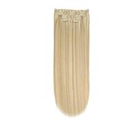 Edge Clip in Extensions Real Human Hairs,7pcs Seamless Clip in Extensions Remy Hair，Invisible PU Skin Weft Straight Quick to Wear(P60/18,18 inch)