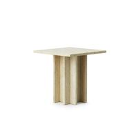 Edge Coffee Table Small Travertine