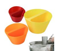 Edge Cone Shaper for Pottery | 3-Piece Round Former Fixing Models | Edge Shaping Cone Ceramic Supplies | For Touching, Rounding & Smoothing Edges on Cups, Bowls, Cups for Artists & Hobbyists