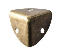 Edge Corner Guards Wooden Boxes, 12PCS Antique Iron Bronze With Screws, Jewellery Box Fittings, Suitable for Jewelry Boxes And Other Wooden Containers(Bronze)