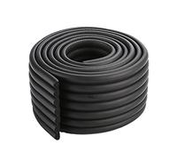 Edge Corner Protector, 2M Baby Proofing Guard Coverage Safety Bumper DIY Edge Corners for Child Safety, Furniture Protect (Black)