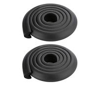 Edge Corner Protector, 4M L Shape Baby DIY Proofing Guard Coverage Safety Bumper Edge Corners For Child Safety, Furniture Protect (Black)