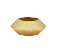Edge diamond grinding wheel 20mm Bore Dia 3inch 75mm V Shape Dry Vacuum Brazed Diamond Grinding Wheel Demi-bullnose Edge Marble Edging Profile Disc(V Shape 30mm)