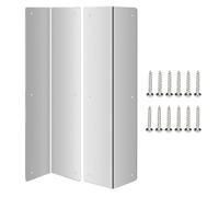 Edge Guards - 2 Pack 89° Corner and Edge Protector | Protection for Outside Edges | Corner Protectors for Wall Fireplace Commercial Outdoor School Public Space