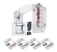 Edge Guide for Sewing Machine, Sewing Pressing Foot - 5 Packs Sewing Guide,Adjustable Career Craft for Installation Supplies