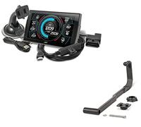 Edge Insight CTS3 Touch Screen Gauge Monitor 84130-3 & A-Pillar Mount 38600 Compatible with 2006-2009 Ram 1500/2500/3500 Diesel 6.7 5.9 5.7 HEMI Magnum Cummins