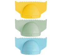 Edge Lock Handling Hemming Tool, 3-Piece Tape Measure Multifunctional Ruler for Handmade Sewing Machine Fabrics, Ergonomic Handle Improves Precision in Edge Processing