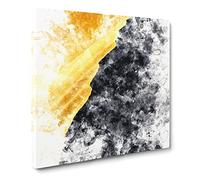 Edge of a Sand Dune Watercolour Canvas Print | Gallery Wrapped 30mm Frame Wall Art | 14x14 inches | Ready to Hang | Modern Picture | Living Room Bedroom Lounge Office