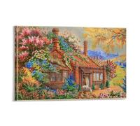 Edge of The Wood, 1928 by Louis Wain Posters Canvas Art Poster And Wall Art Picture Print Modern Family Decor Posters 08x12inch(20x30cm)