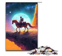 Edge of The World Piece Puzzle Wooden Jigsaw Perfect for Teenagers Family Bonding Brain Teaser & DIY Home Decor Gift 1000 PCS(75x50cm)