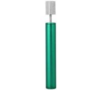 Edge Oil Pen, Multifunctional Leather Craft Tool, Aluminum Alloy Roller with Brass Wheel for Smooth Edge Oil Application, Available in 6 Colors for DIY Leather Projects (Green 3#)
