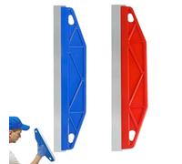 Edge Painting Tool, 2Pcs Paint Trim Guard, Stainless Steel Shield for Skirting Boards/Carpet, Painting Tool, Paint-Cutting in Tool, Combining Scraping, Cutting-in and Smearing Protection