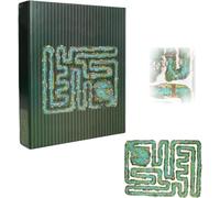 Edge Piece Puzzle Game, Unique River-Themed Piece Jigsaw Puzzle Kit, Themed Puzzle, Fun, Challenging Game For Family Time, Summer Day On The River Art
