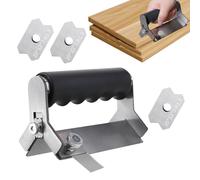 Edge Planer, Edge Planer, Wood Edge Planer Arc Woodworking Scraper, Cutter Edge Corner Planner Stainless Steel Fillet Scraper Board Deburring Tool