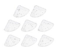 Edge Protection and Corner Protection for Babies and Children, Pack of 8 Silicone Corner Protectors, Transparent Table Edge Protection for Various Furniture to Protect Baby from Discoveries