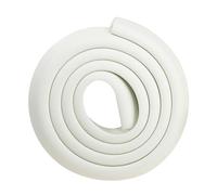 Edge protection strip, NBR Foam Corner Edge Protector Self-Adhesive 3.5x1.2x200cm Multicolor Multiple Sizes,White B-3pcs,White B-3pcs