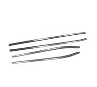Edge Protection Strips 4 Pieces Outside Window Glass Rubber Sealing Strip Glass Protect Weatherstrip for Nissan for Murano 2015-2020 2021