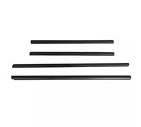 Edge Protection Strips 4pcs Door Belt Weatherstrip Molding Seal Sealing Strip Weather Strip for Fit for Jazz 2008 2009 2010 2011 2012 2013
