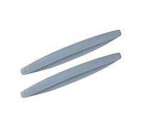Edge Protector 2Pcs Universal Anti-Collision Protector Rubber Car Door Products Auto Front And Rear Corner Bumper Cover(Grey)