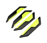Edge Protector 4PCS Car Door Anti-Collision Strip Body Stickers Universal Reflective Warning Decorative Scratch-Resistant Modified(Green)