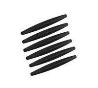 Edge Protector 6/4 Piece Car Anti-collision Protection Strip Auto Front Rear Bumper Corner Protector Guard Decoration(Black-6)